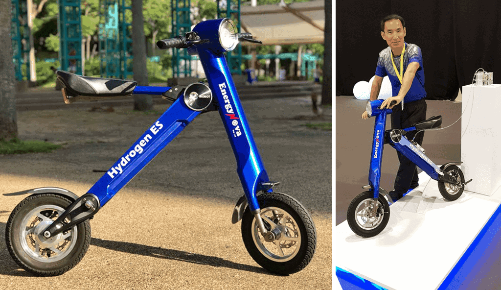 HydrogenES Design 1 - Hydrogen Powered Electric Scooters - The Future of PMDs?