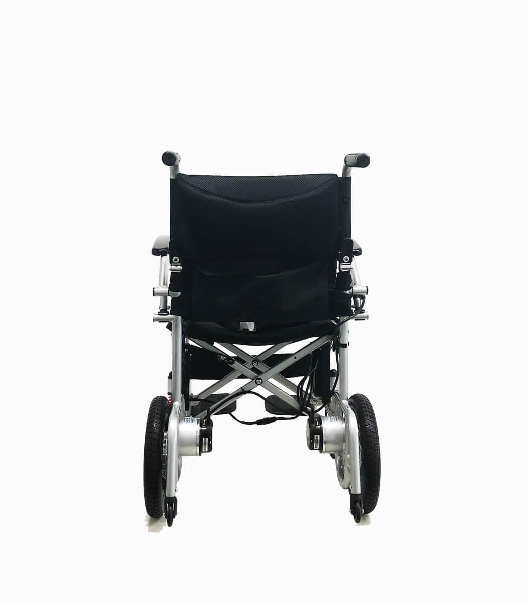 MOBOT MWheel LW motorised electric wheelchair black rear