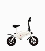 DYU D1 UL2272 Seated Electric Scooter White Right V1