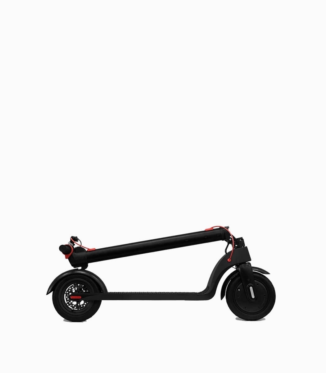 MOBOT X7 (BLACK6.4AH) UL2272 electric scooter folded right