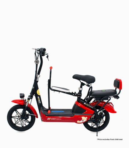 MOBOT EV UL2272 certified seated e-scooter red left V1