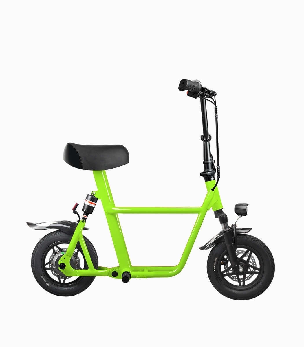 FIIDO Q1S (GREEN10AH) UL2272 certified seated electric scooter right