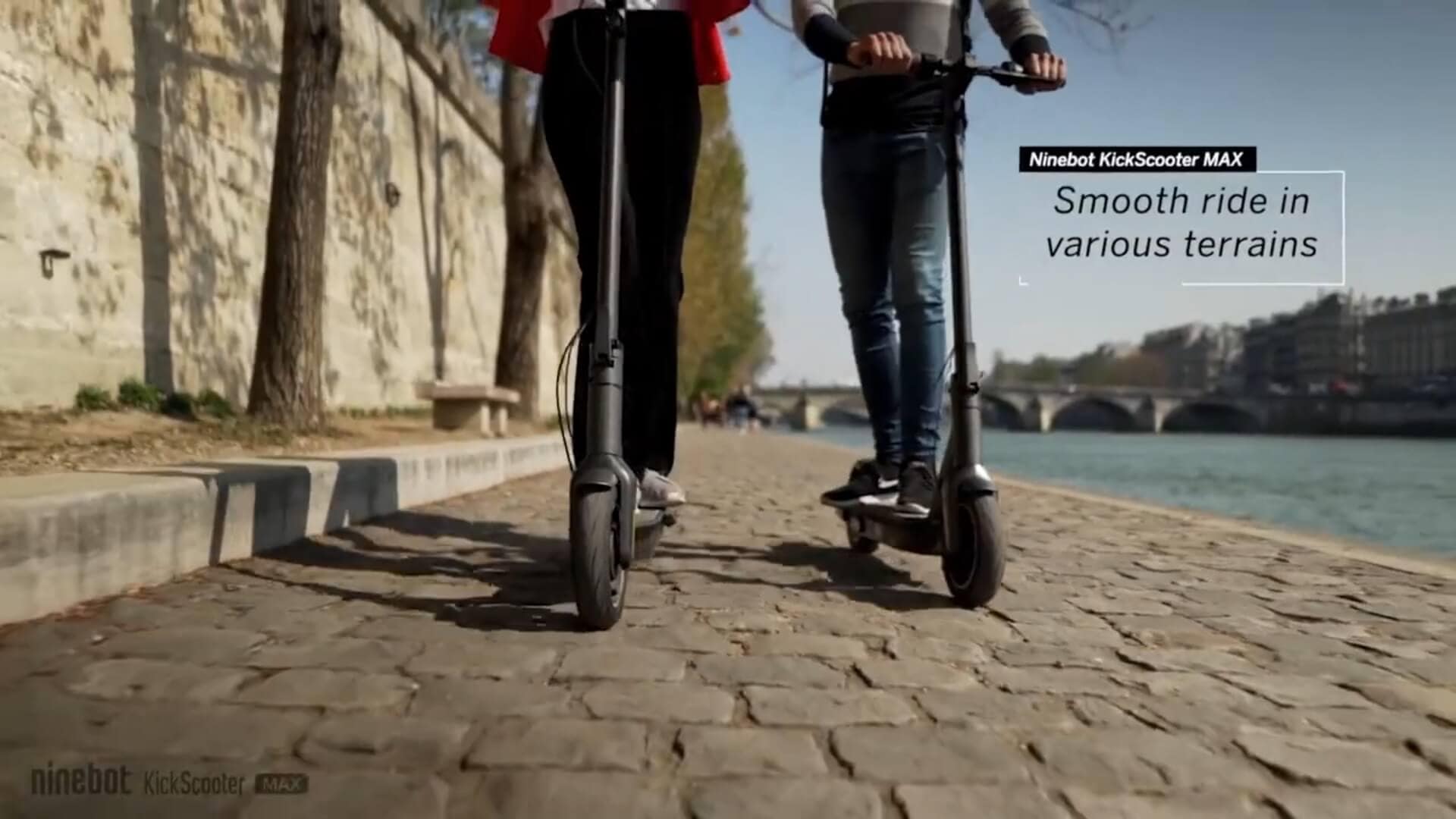 NINEBOT SEGWAY MAX UL2272 certified e-scooter comfort