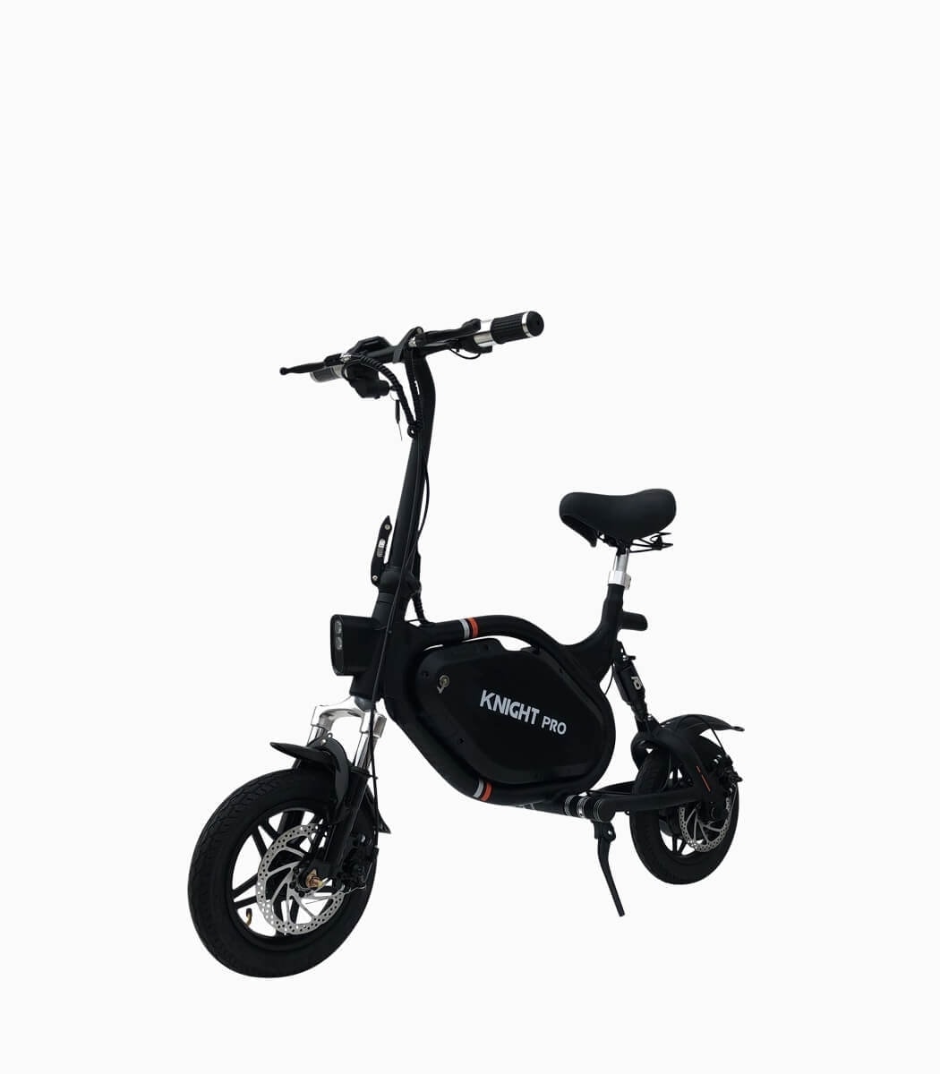 KNIGHT PRO (BLACK17.5AH) UL2272 certified electric scooter angled left V1