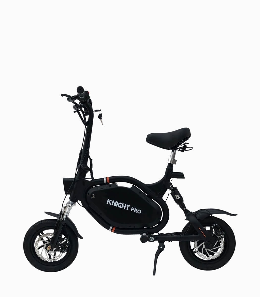 KNIGHT PRO (BLACK17.5AH) UL2272 certified electric scooter left V1