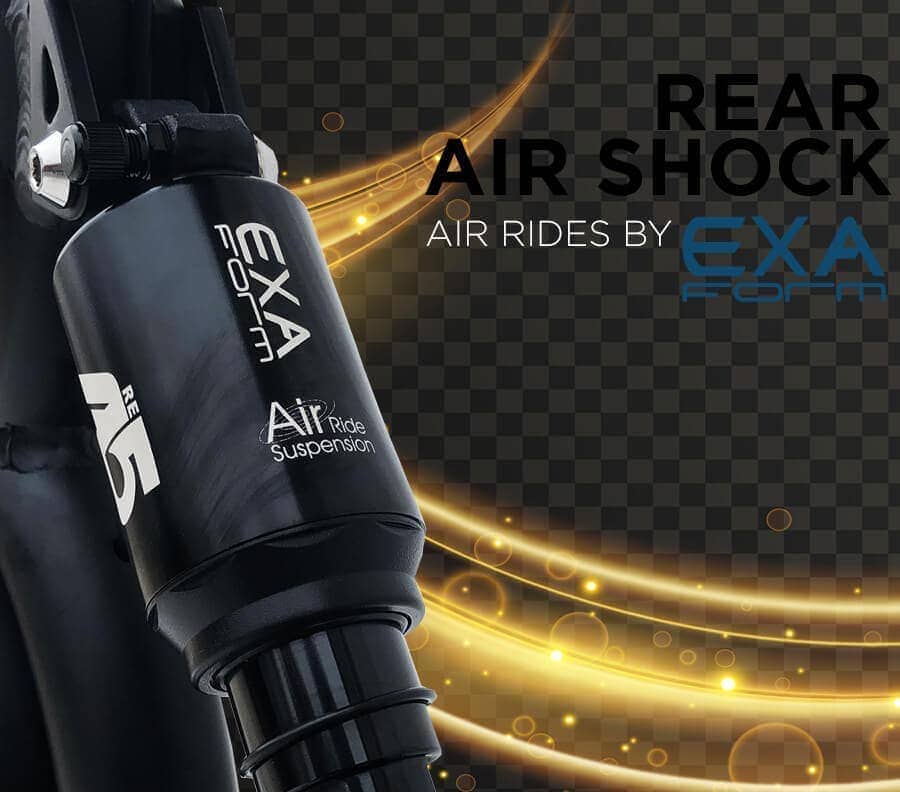 MOBOT KNIGHT PRO UL2272 certified e-scooter exa form air shock suspension (mobile)