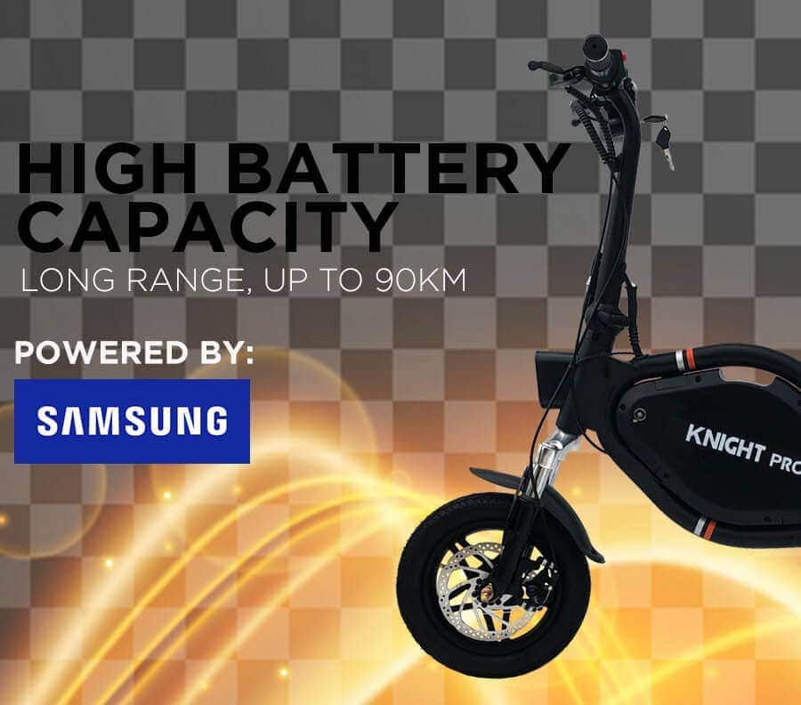 MOBOT KNIGHT PRO UL2272 certified e-scooter long range (mobile)