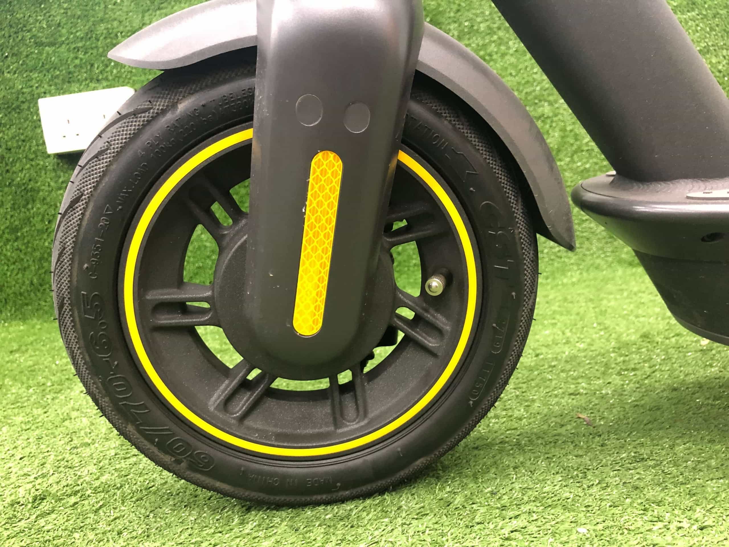 NINEBOT MAX UL2272 certified electric scooter pneumatic tubeless tyres