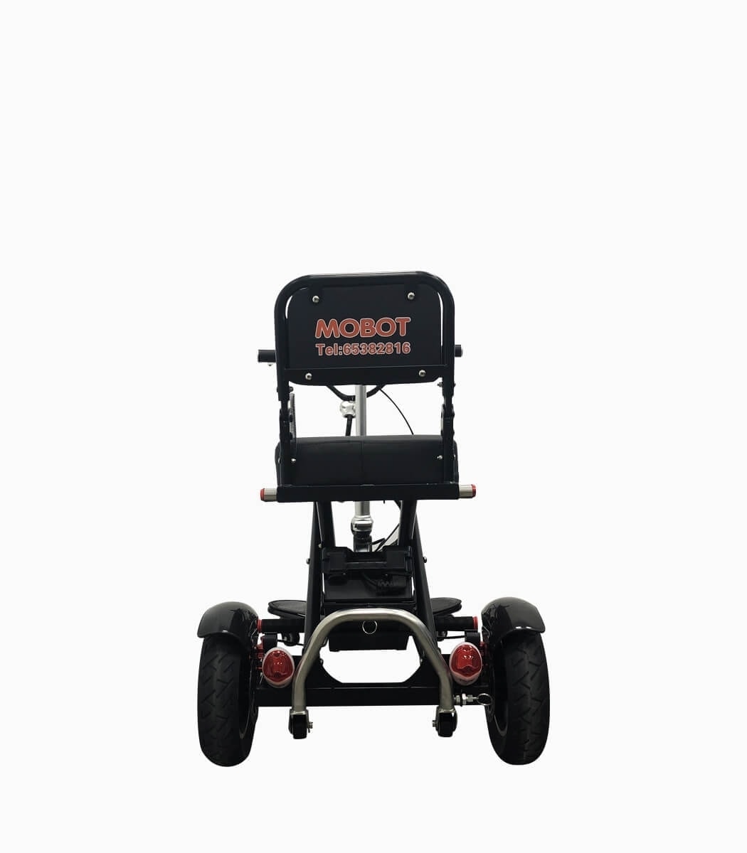 MOBOT FLEXI MAX (BLACK12AH) 3 wheel mobility scooter rear