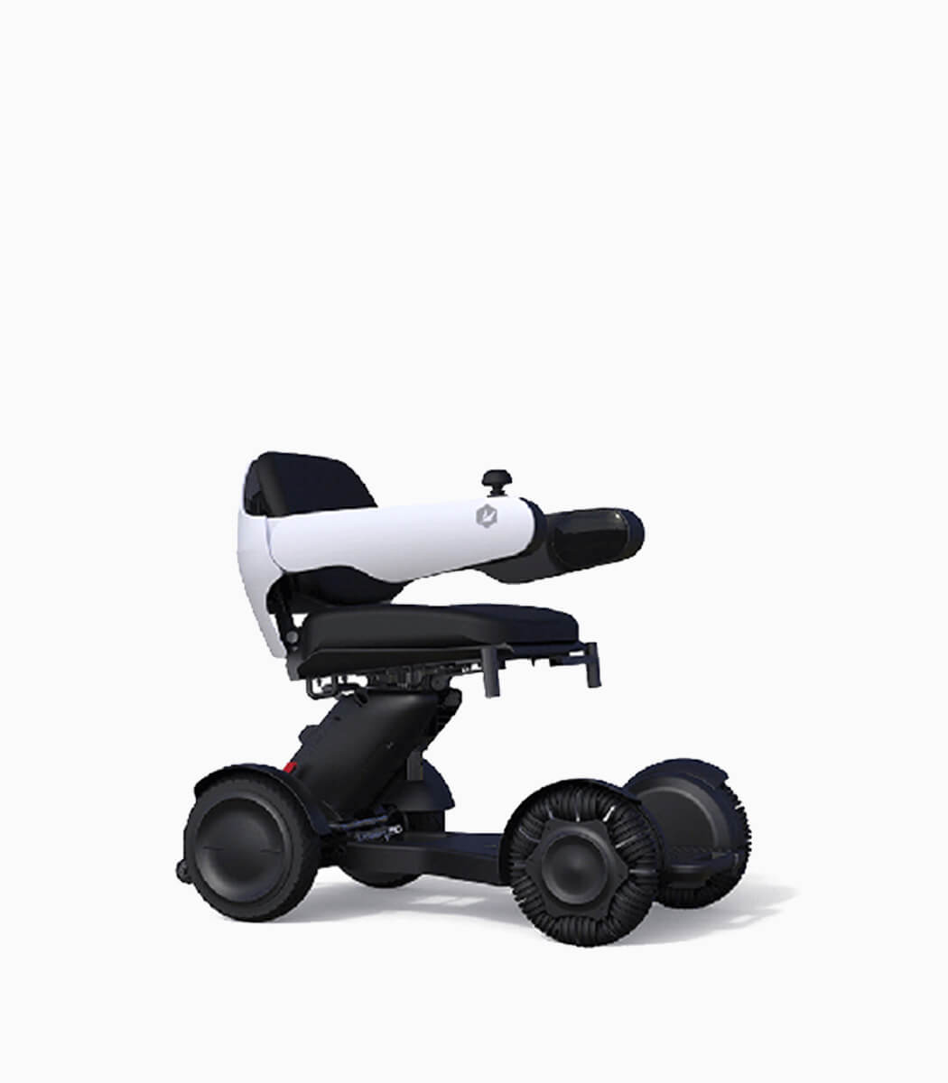 AUTOUR (WHITE10AH) 4 wheels mobility scooter angle right
