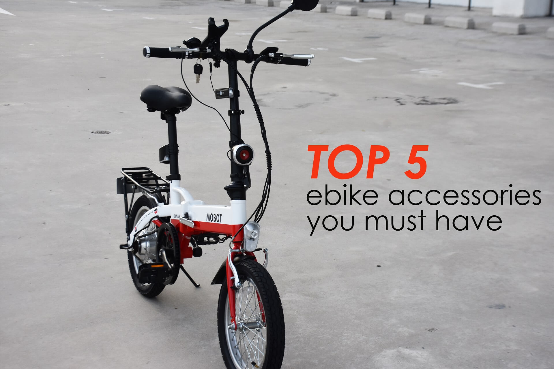 Top 5 ebike accessories you must have 