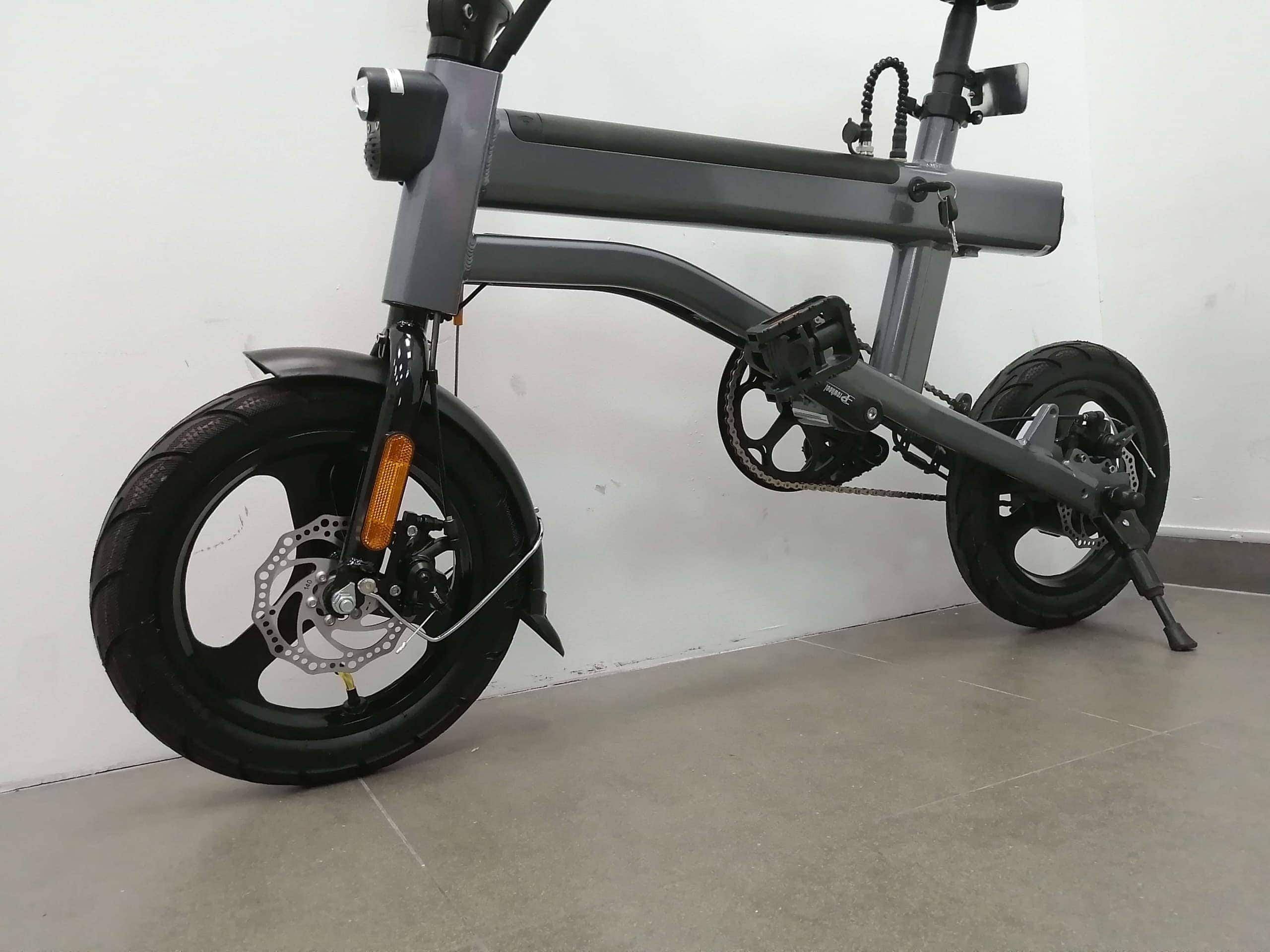 JI MOVE LTA approved ebike dual disc brakes scaled - Review of JI-MOVE LC, the most compact LTA approved ebike?