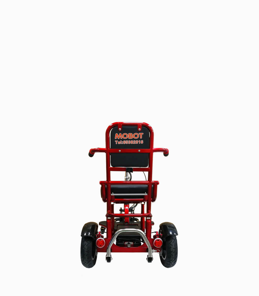 MOBOT FLEXI 4th Gen RED mobility scooter rear