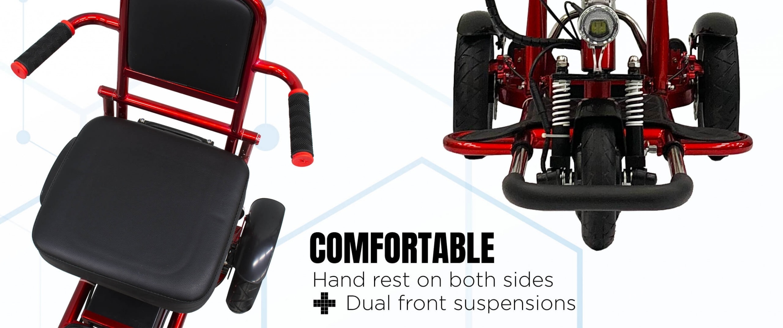 MOBOT FLEXI 4th GEN mobility scooter comfortable