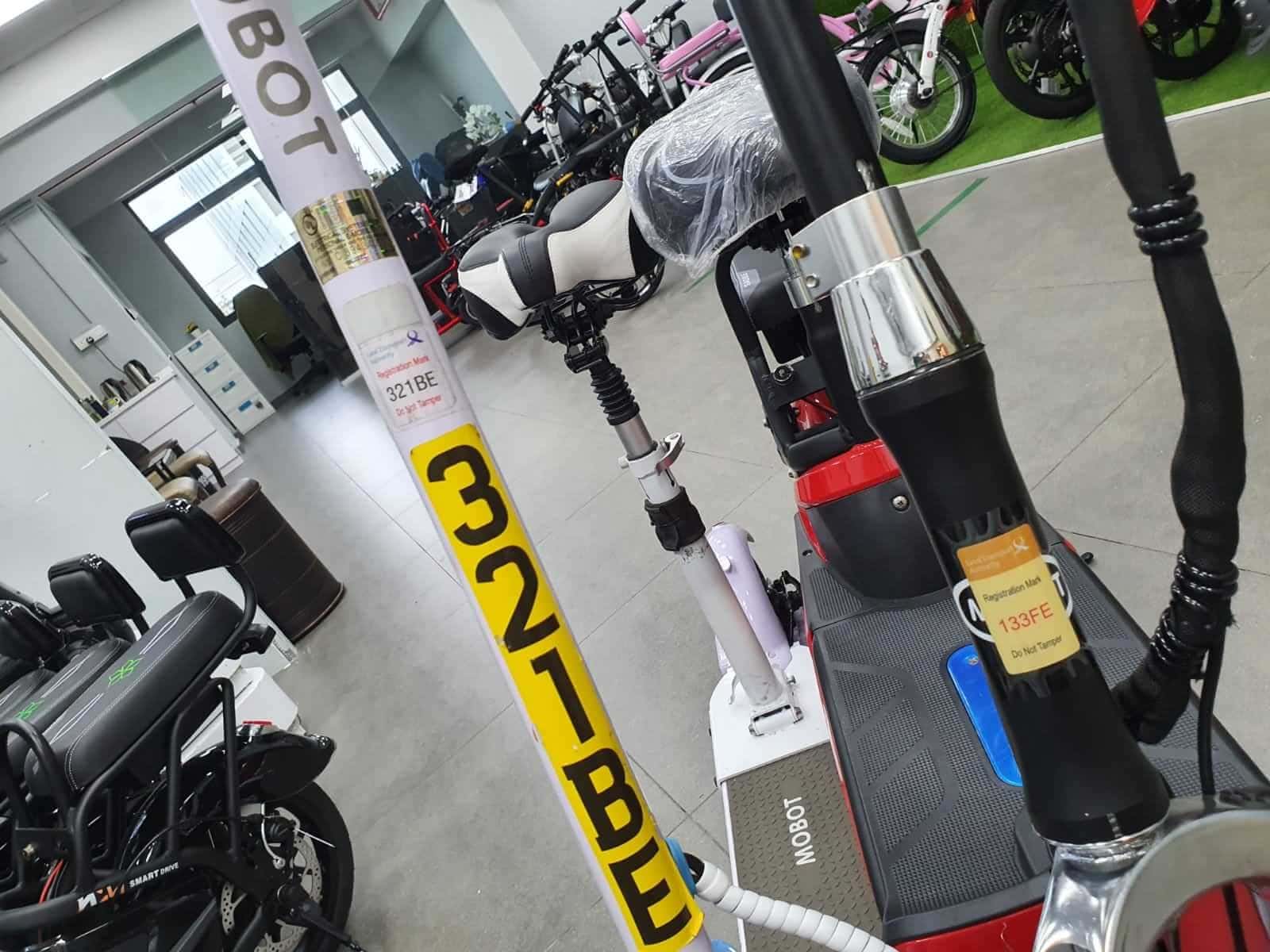New e scooter yellow registration mark - 5 things you may have missed on LTA E-scooter registration