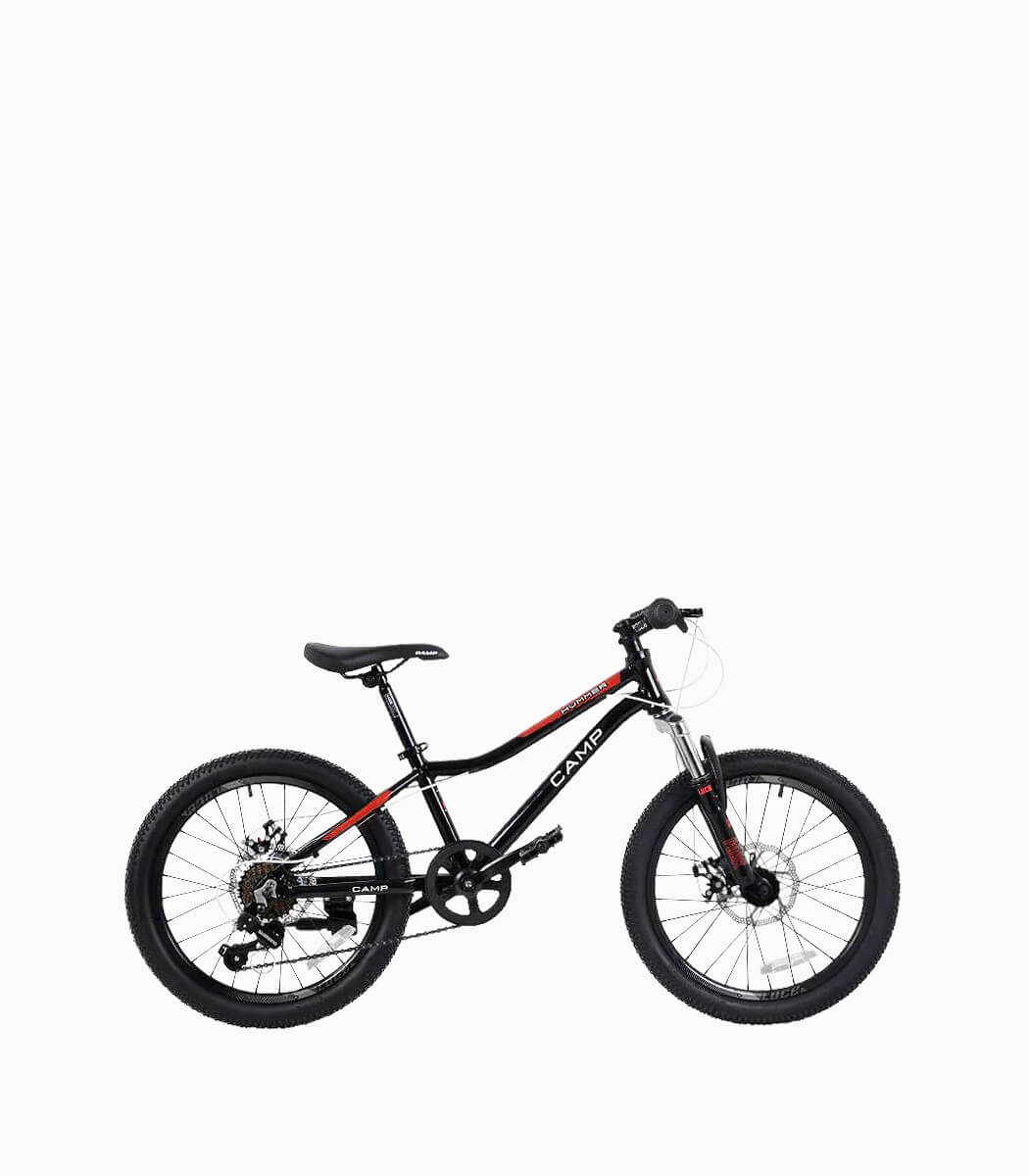 CAMP HUMMER (BLACK-RED) kids mountain bike right