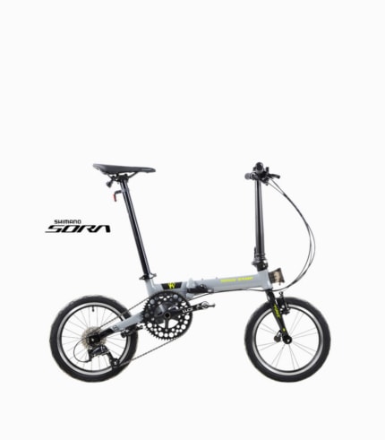 CAMP LITE (GREY) foldable bicycle right