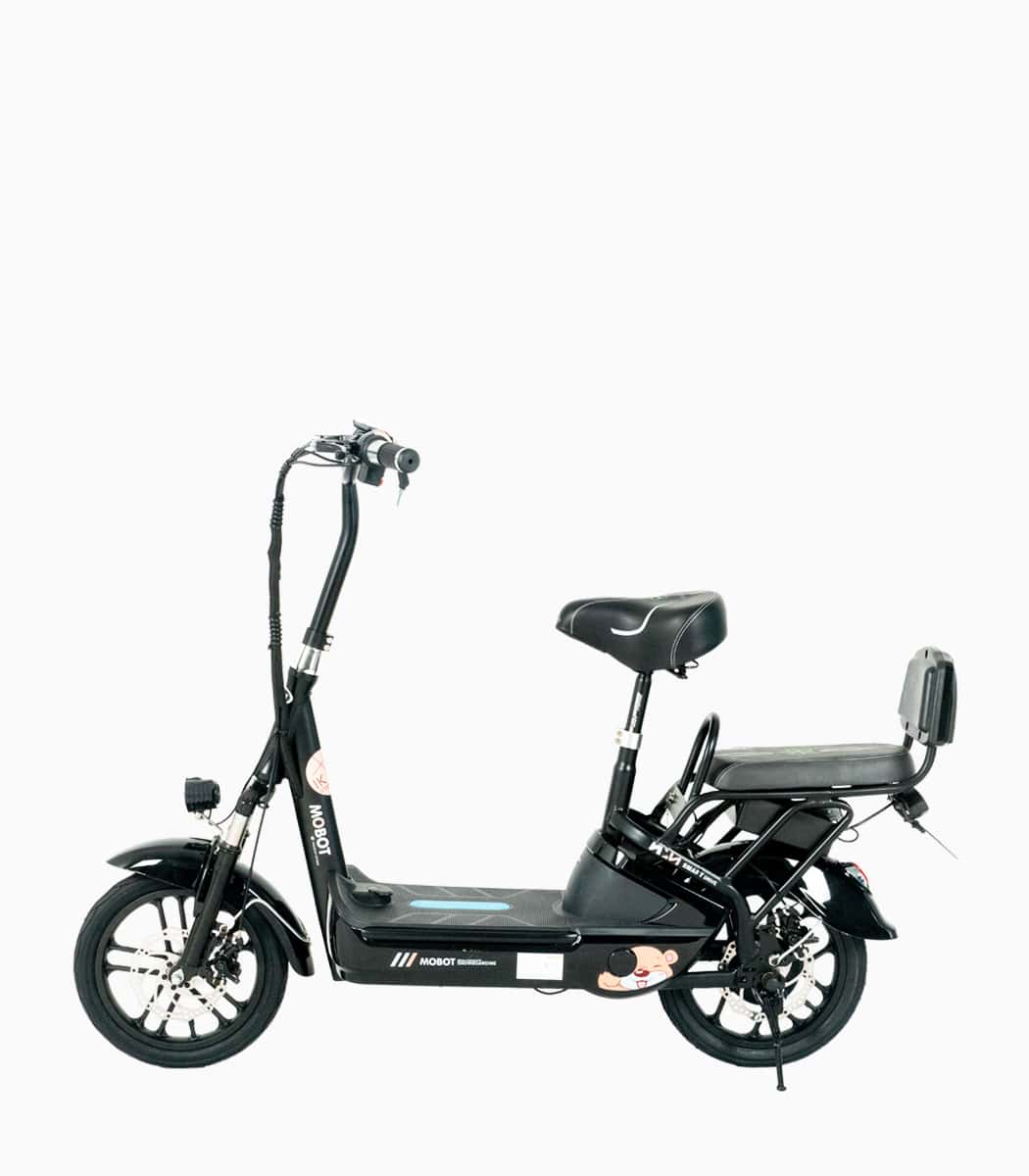 MOBOT EV (Black10AH) UL2272 certified seated e-scooter blue left V2