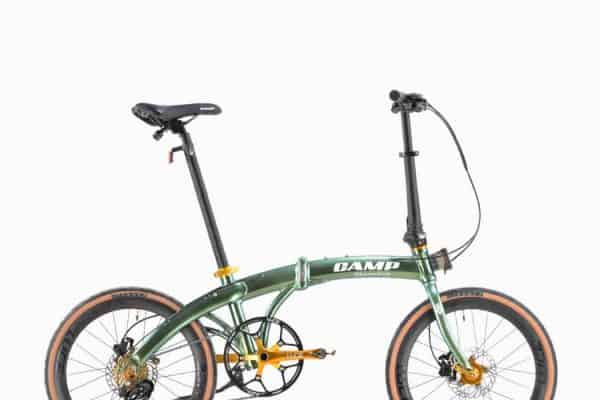 CAMP CHAMELEON (AURORA) foldable bicycle with tanwall tyres right