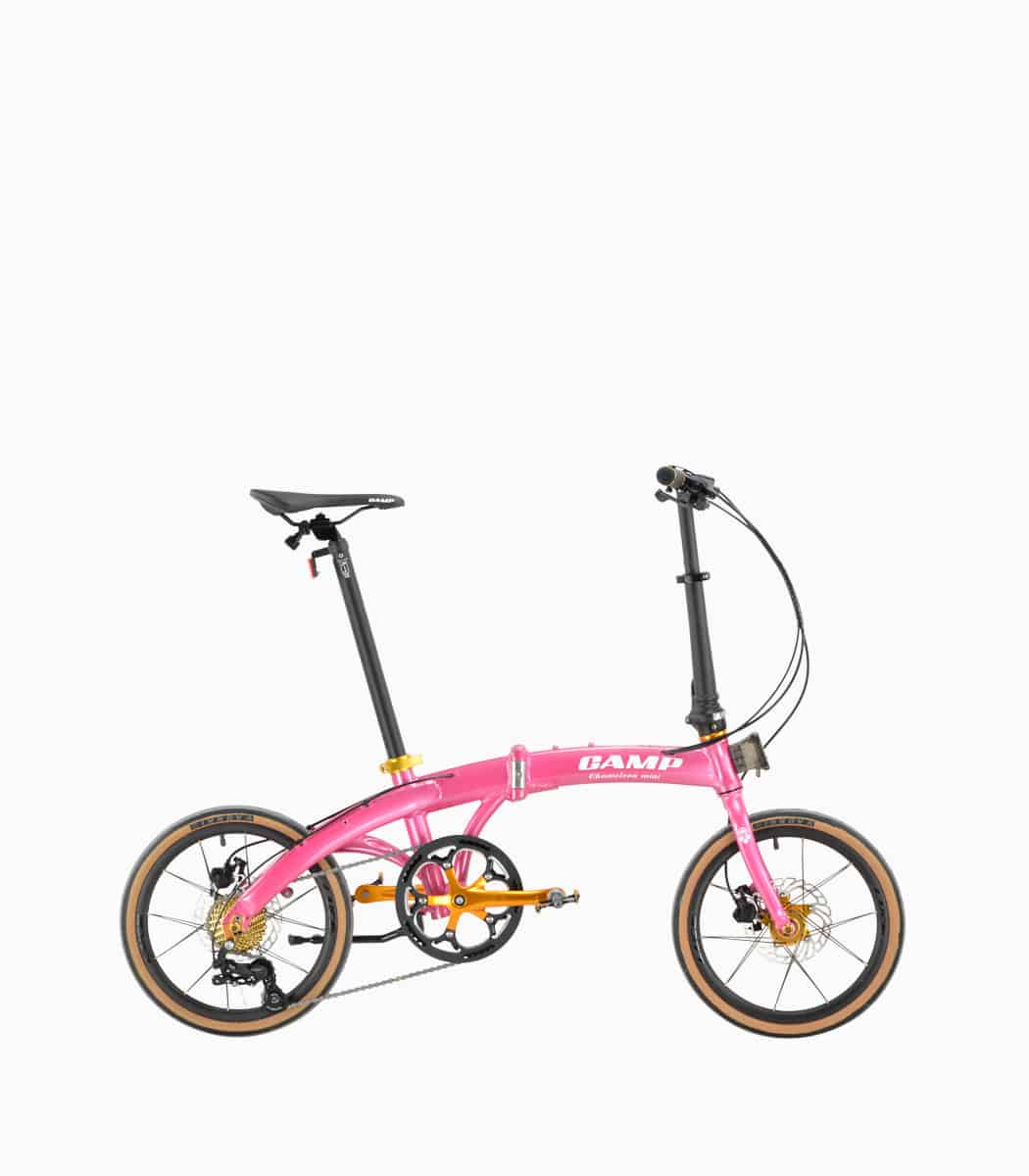 CAMP CHAMELEON Mini (PINK) foldable bicycle right
