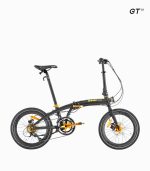 CAMP GOLD GT (BLACK) foldable bicycle right (SHIMANO Sora 18)