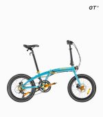 CAMP GOLD GT (SKY) foldable bicycle right (SHIMANO Sora 18)