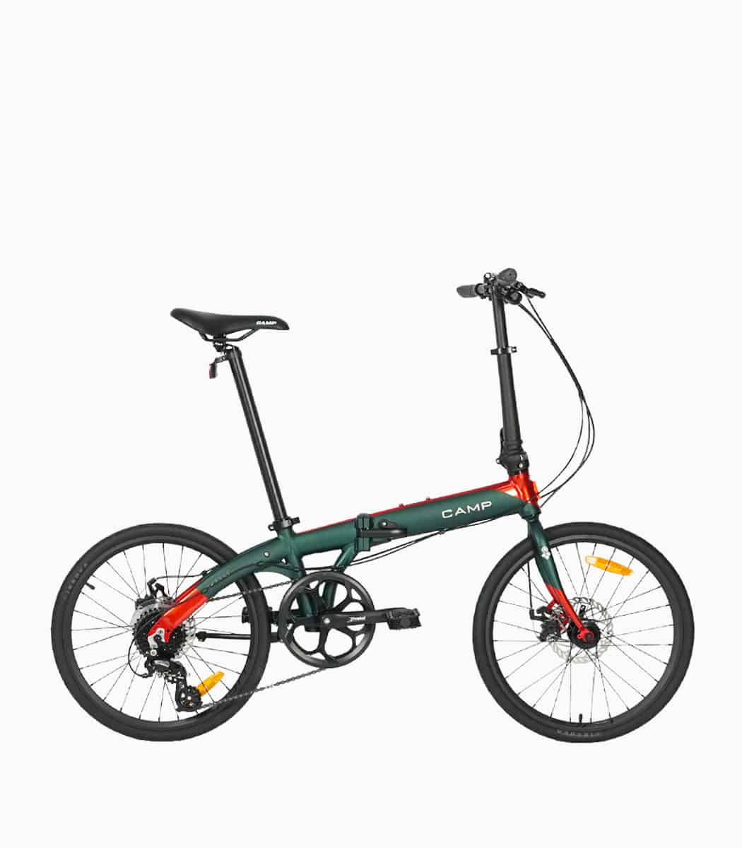 CAMP Polo 8 (DARK GREEN) foldable bicycle right
