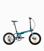 CAMP F10 (BLUE) foldable bicycle right