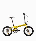 CAMP F10 (YELLOW) foldable bicycle right