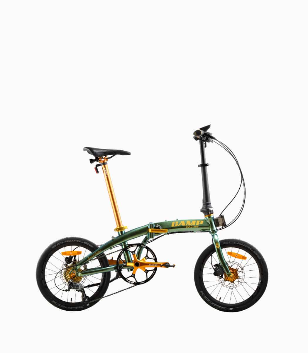 CAMP Gold Mini Sport (AURORA) foldable bicycle right