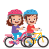 Kids cycling logo 100x100 - ROYALE Stego Kids Bike