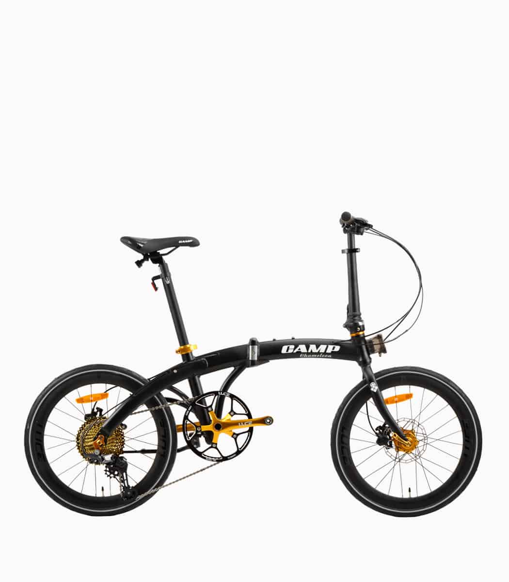 CAMP Chameleon GT (MATT BLACK) foldable bicycle right