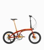 CAMP Gold (FIERY ORANGE) foldable bicycle 2023 edition right