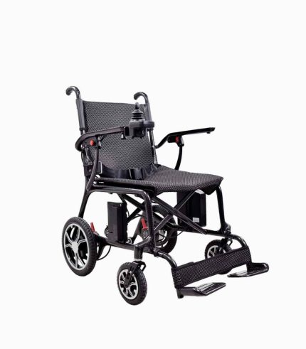 MWheel Carbon BLACK10AH motorised electric wheelchair angled right 430x491 - COMEX 2023