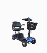 Flexi Prime X (Blue20AH) 4 wheels mobility scooter angled right V1