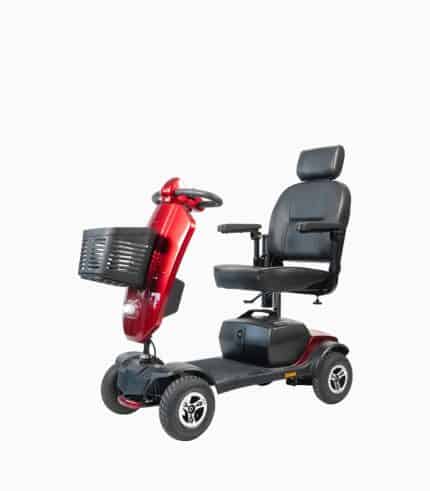 MOBOT Flexi Prime X Pro Red20AH mobility scooter angled left 430x491 - COMEX 2023