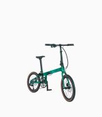 ROYALE CX9 (Green) carbon foldable bicycle angled right