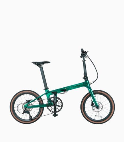 ROYALE CX11 (Green) carbon foldable bicycle right