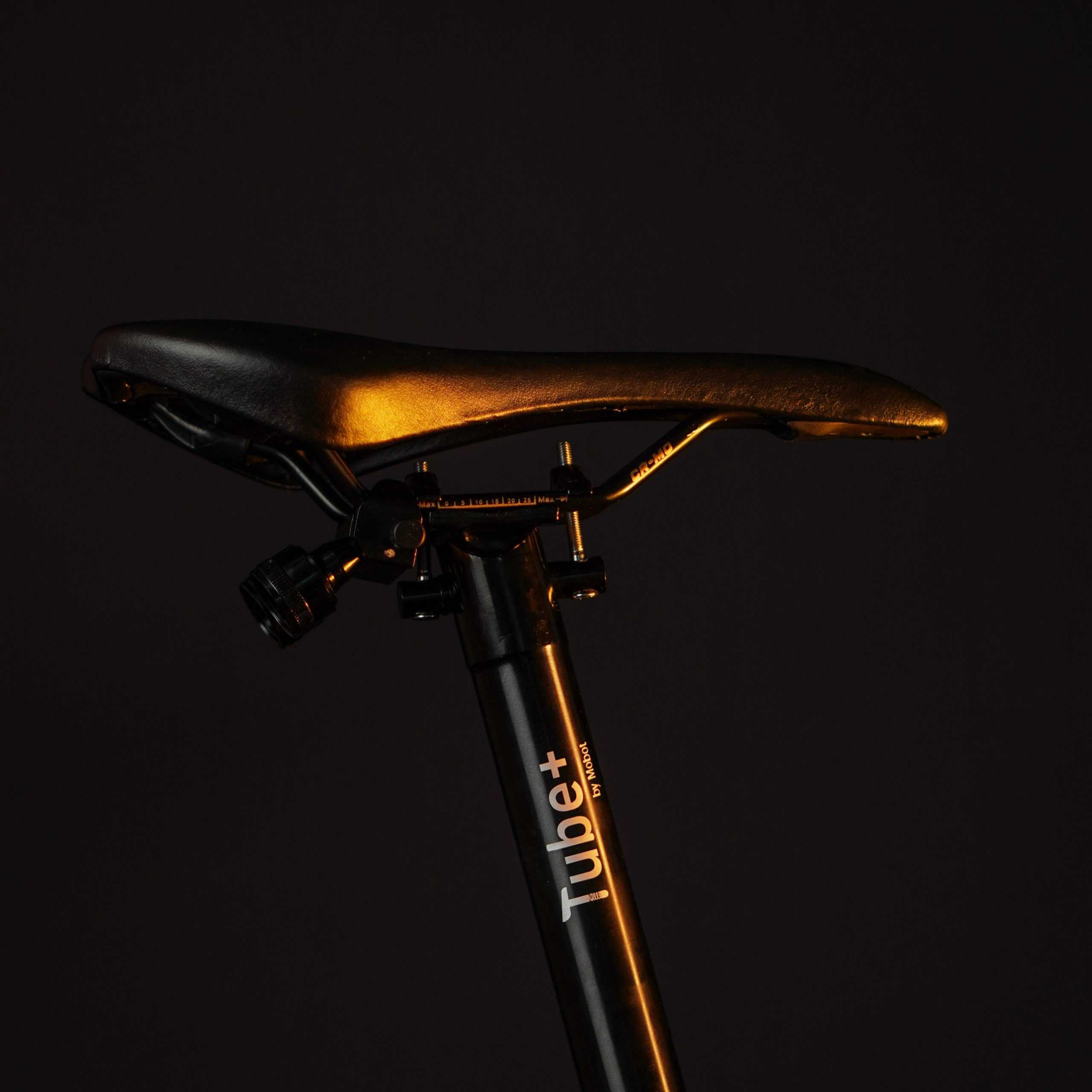 Titaniumseatpost scaled - Launch of Royale by Mobot 7.6kg Titanium Tri-fold bicycle