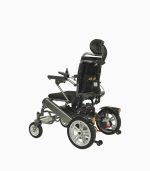 MOBOT MWheel RC (GREY12AH) motorised electric wheelchair rear angled left V1