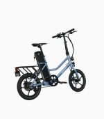 MOBOT Ultra RT Baby Blue E Bike 25Ah Rear Angled Right