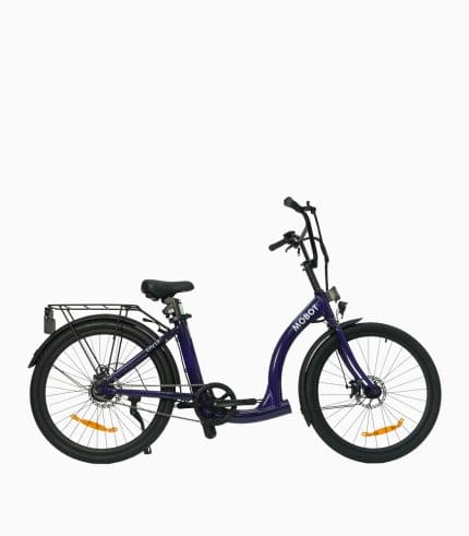 MOBOT City LS Galaxy Blue (36V 10.4Ah) Electric Bicycle Angled Right