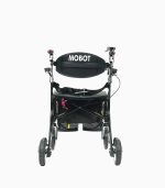 MWheel Rollator motorised electric wheelchair 10AH angled rear