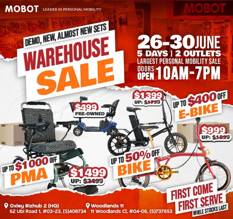 MOBOT Warehouse Sale Ubi Woodlands June 2024 Mobile - Home