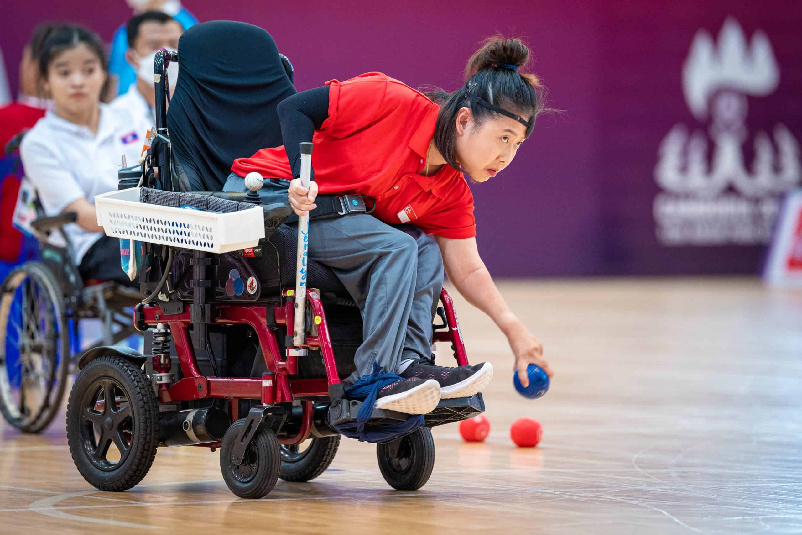 230606 2023APG BOCCIA JERALYN TAN Credit SNPC Dyan Tjhia 13 1 scaled - Go Team Singapore! MOBOT partners with Singapore National Paralympic Council at the Paris 2024 Games!