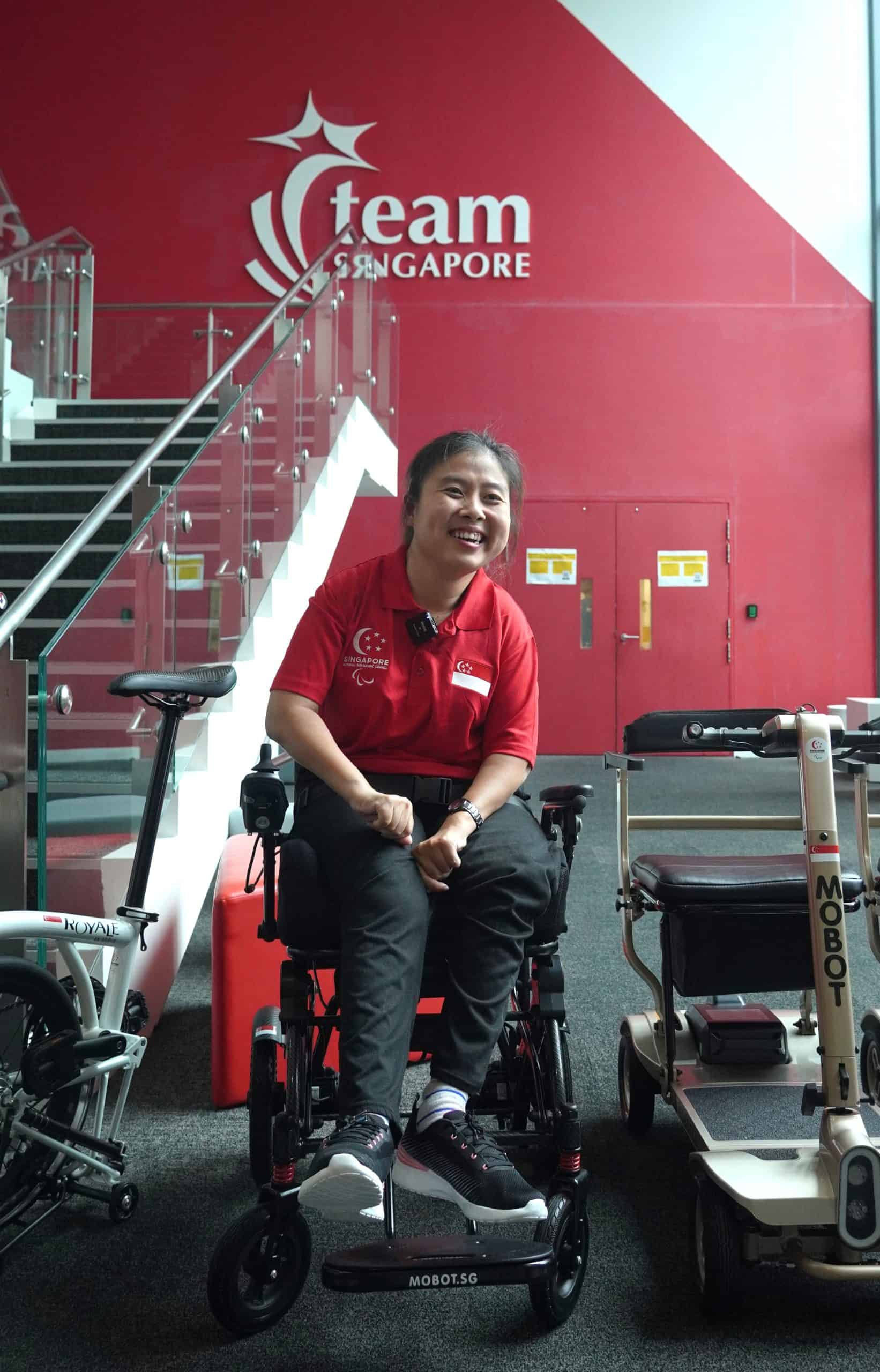 DSC00213 1 scaled - Go Team Singapore! MOBOT partners with Singapore National Paralympic Council at the Paris 2024 Games!