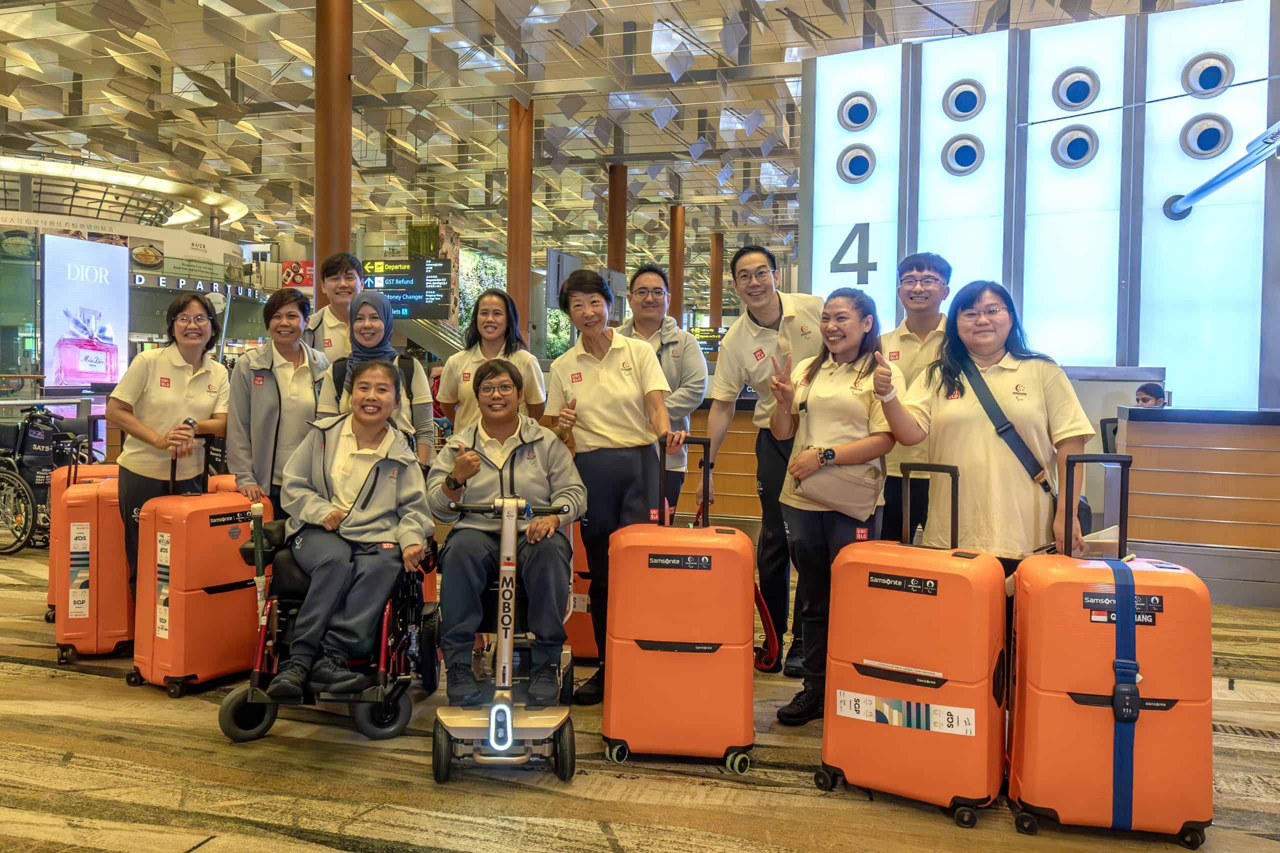 20240820 2024PG SEND OFF AIRPORT Credit SNPC Flona Hakim 1 scaled - Congratulations to our Paralympians! A recap of Team Singapore's Journey at the Paris 2024 Games