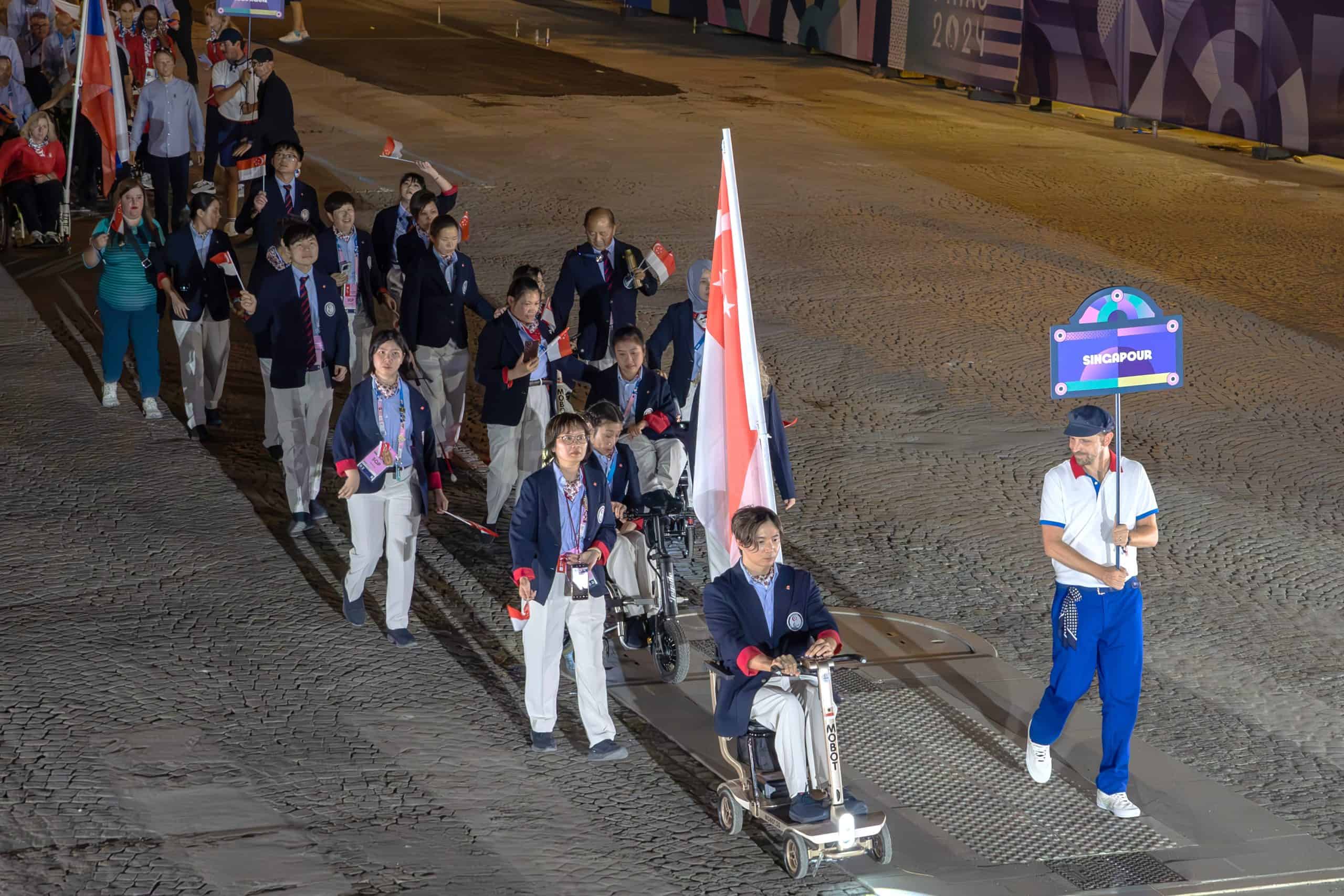 20240828 2024PG OPENING CEREMONY CREDIT SNPC DYAN TJHIA 2 scaled - Congratulations to our Paralympians! A recap of Team Singapore's Journey at the Paris 2024 Games